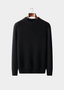 Pure Cashmere Black Heavyweight Crewneck