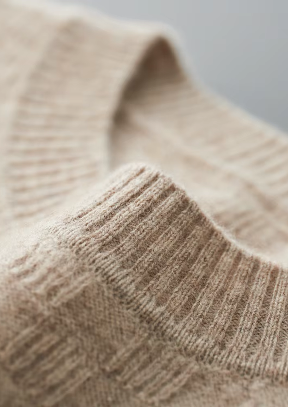Premium Cashmere Textured Crewneck | Arventti