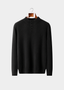 Pure Cashmere Black Button Sweater