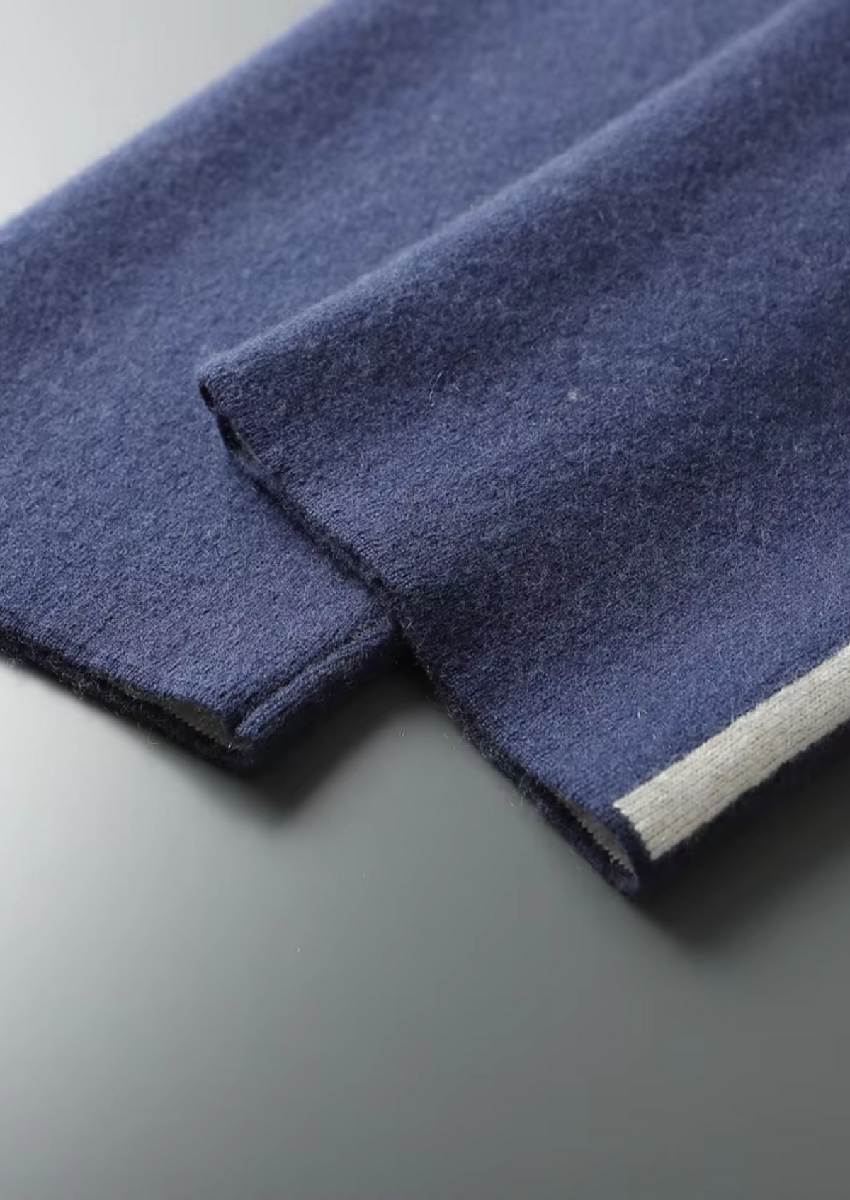 Premium Cashmere Navy Blue Milano Leisure Set | Arventti