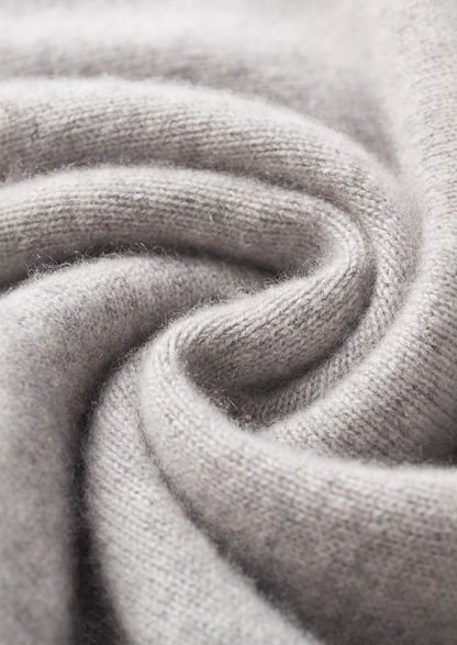 Pure Cashmere Mockneck Sweater | Arventti