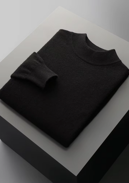 Pure Extra-Fine Merino Wool Classic Mockneck | Arventti