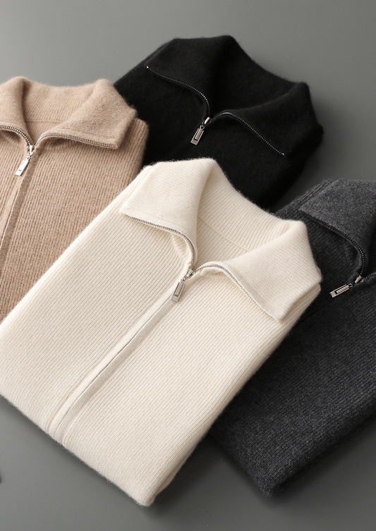 Pure Cashmere Black Body Warmer Vest | Arventti
