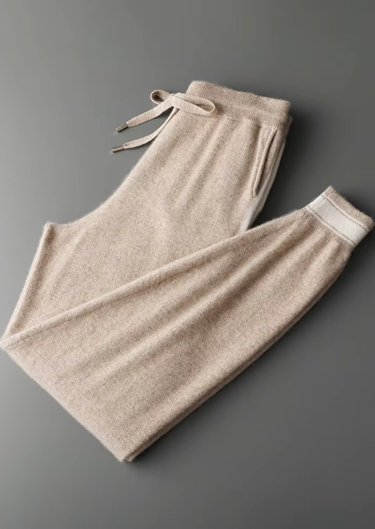 Premium Cashmere Sand Vienna Leisure Set | Arventti