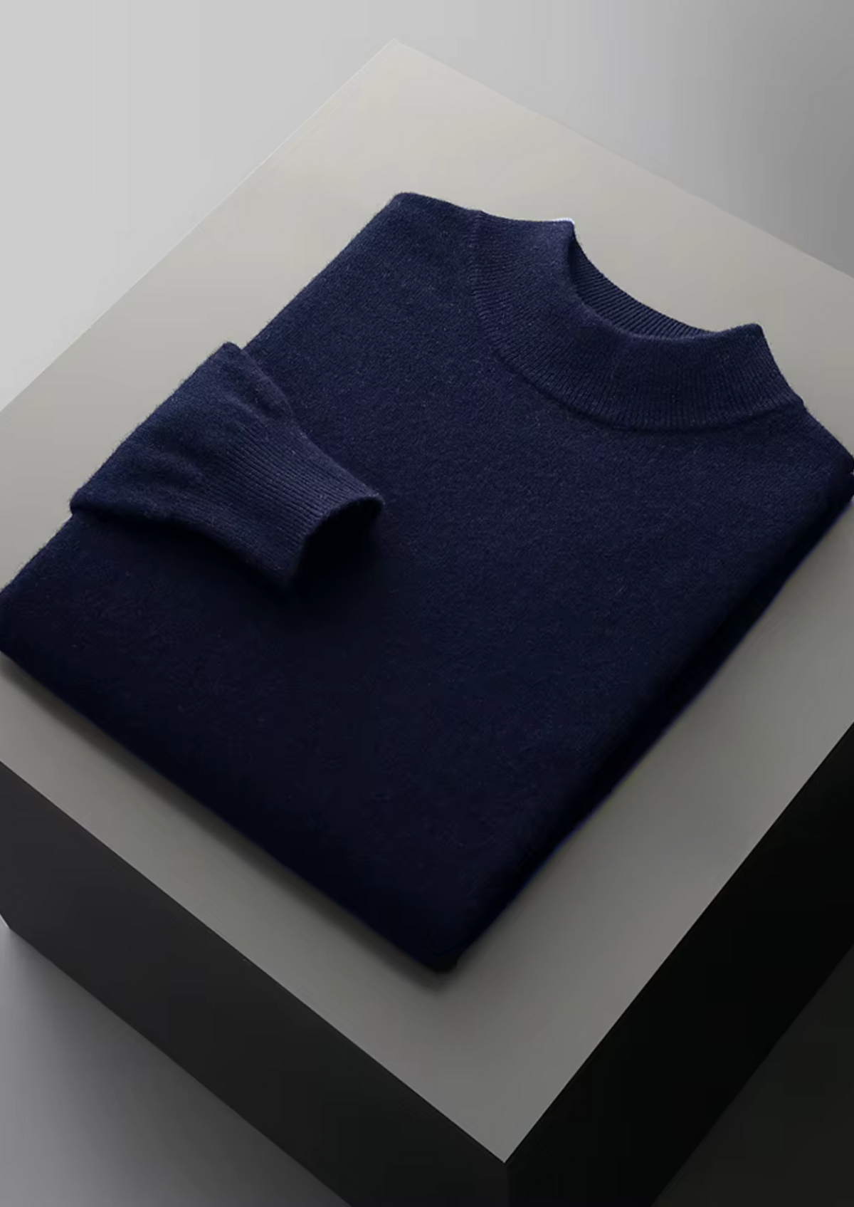 Pure Extra-Fine Merino Wool Classic Mockneck | Arventti