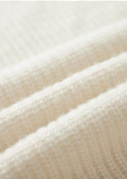 Pure Extra-Fine Merino Wool Ribbed Raglan Crewneck | Arventti