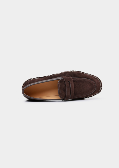 Penny Seaside Espadrilles - Coffee | Arventti