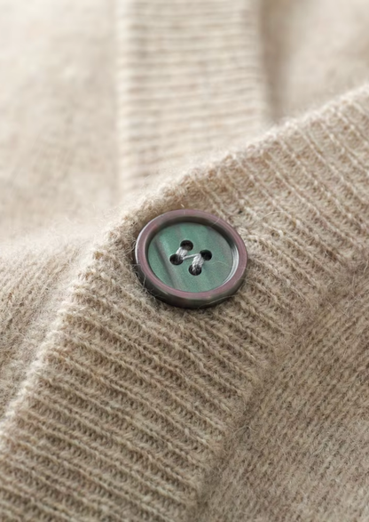 Pure Extra-Fine Merino Wool Essential Cardigan | Arventti