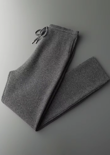 Pure Extra-Fine Merino Wool Dark Gray Arvo Set | Arventti