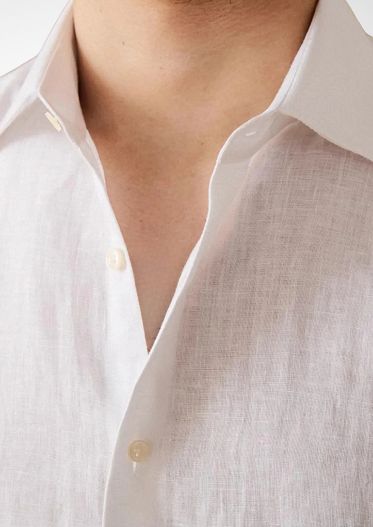Portofino Coastal Shirt - White | Arventti
