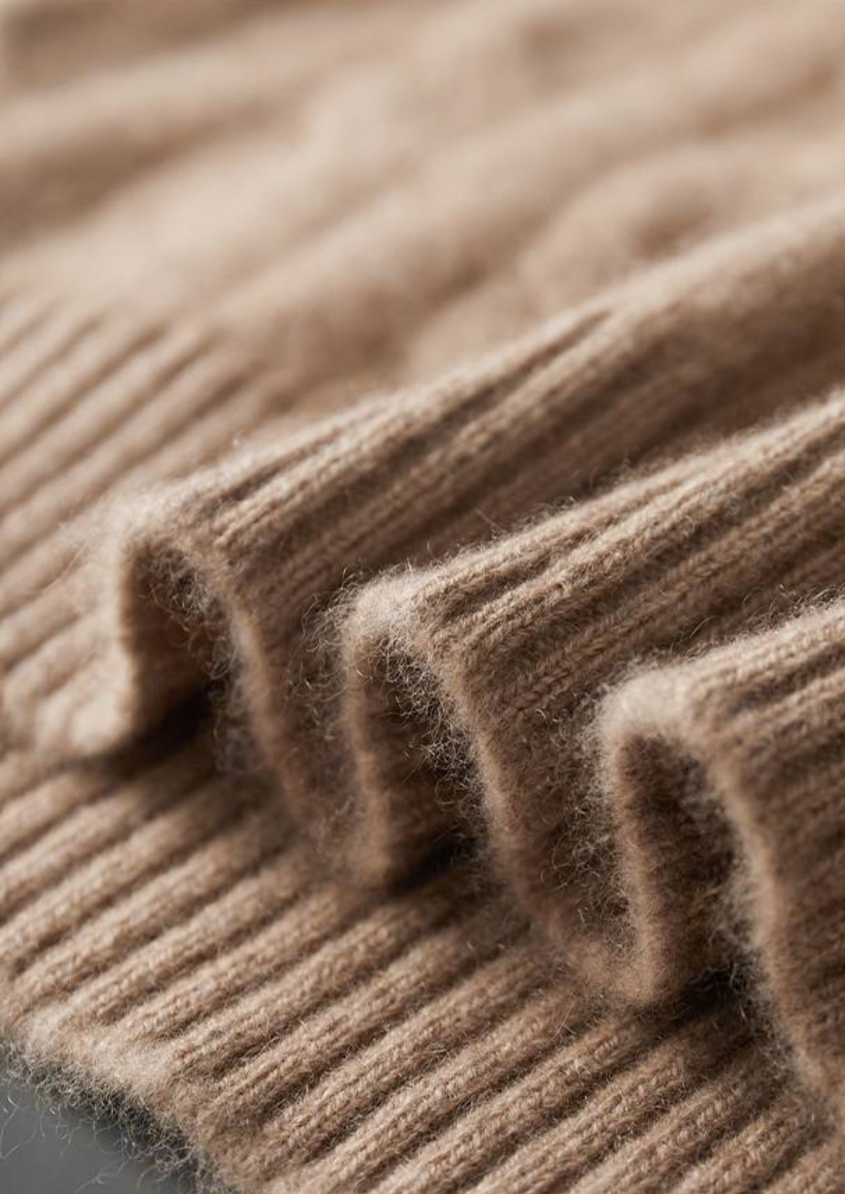 Pure Cashmere Sand Cable Knit Hoodie | Arventti