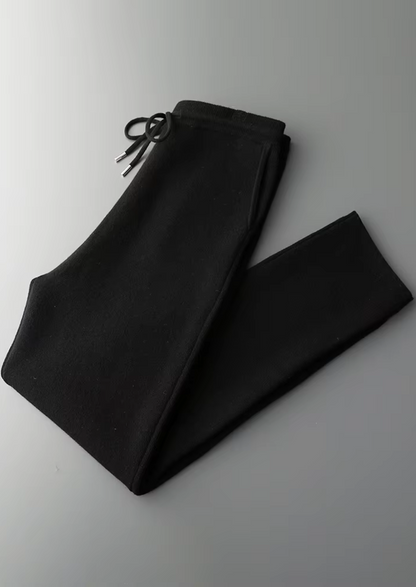 Pure Extra-Fine Merino Wool Black Arvo Set | Arventti