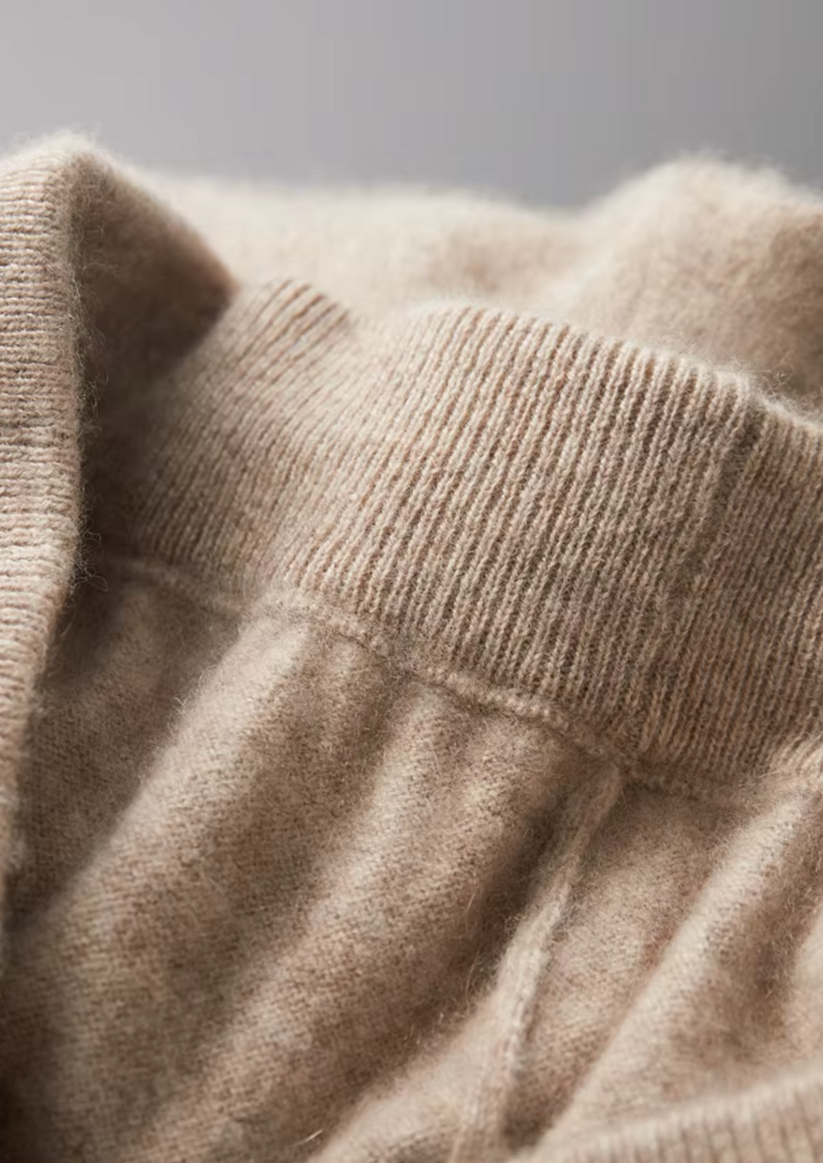 Premium Cashmere Sand Vienna Leisure Set | Arventti
