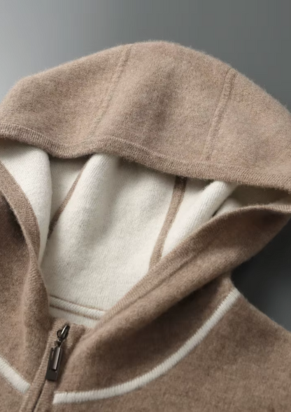 Premium Cashmere Beige Milano Leisure Set | Arventti