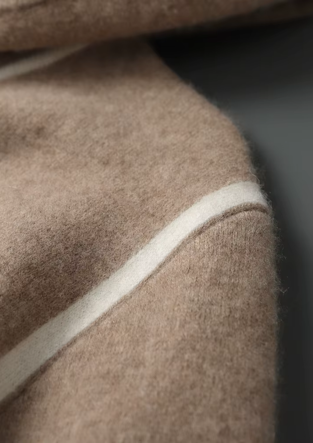 Premium Cashmere Beige Milano Leisure Set | Arventti