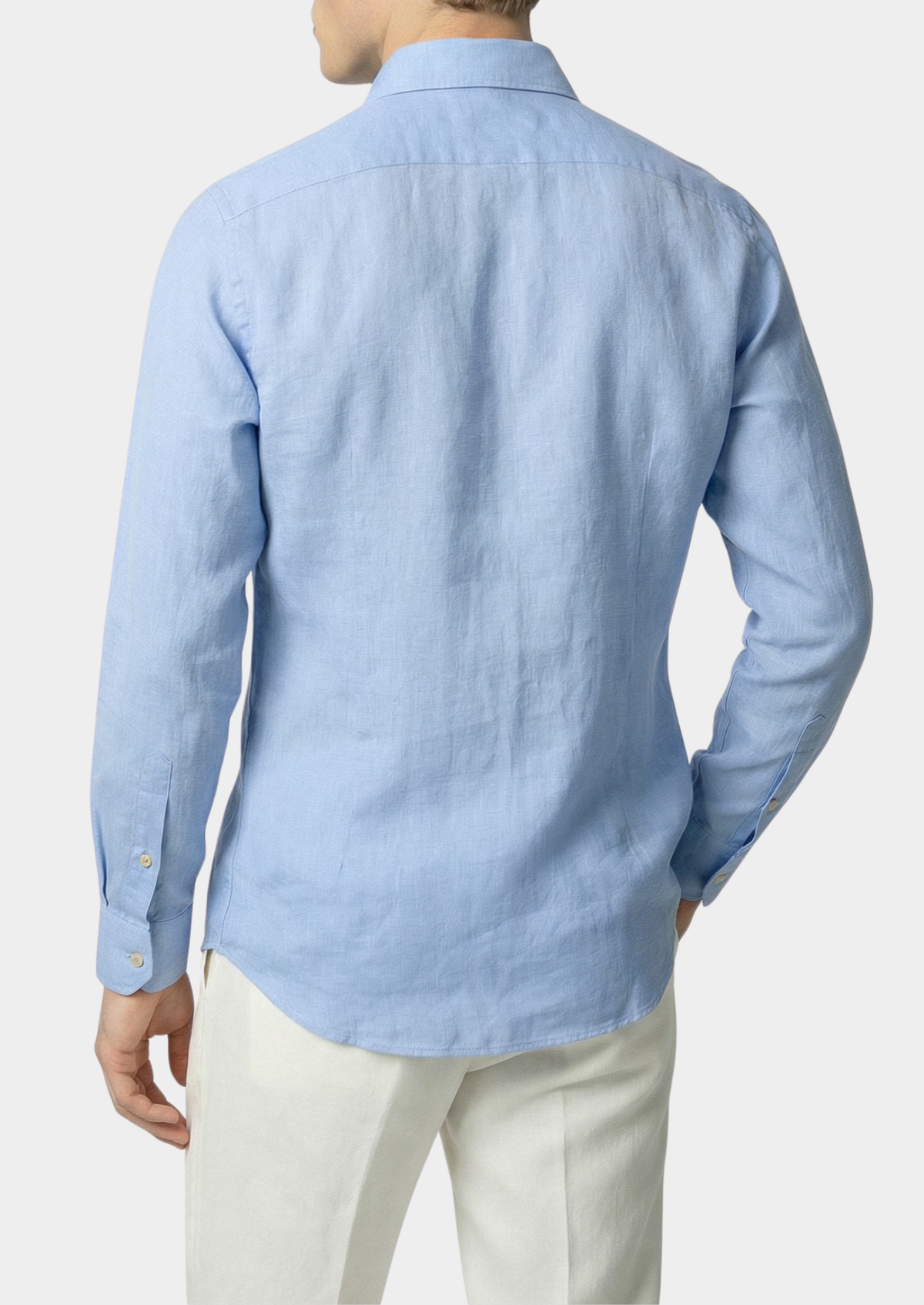 Portofino Coastal Shirt - Light Blue | Arventti