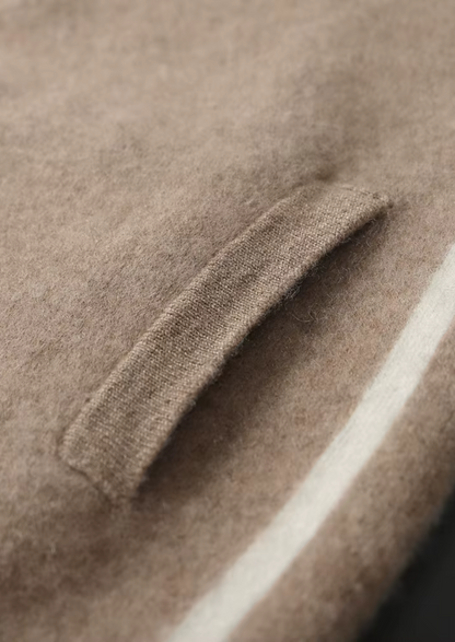 Premium Cashmere Beige Milano Leisure Set | Arventti