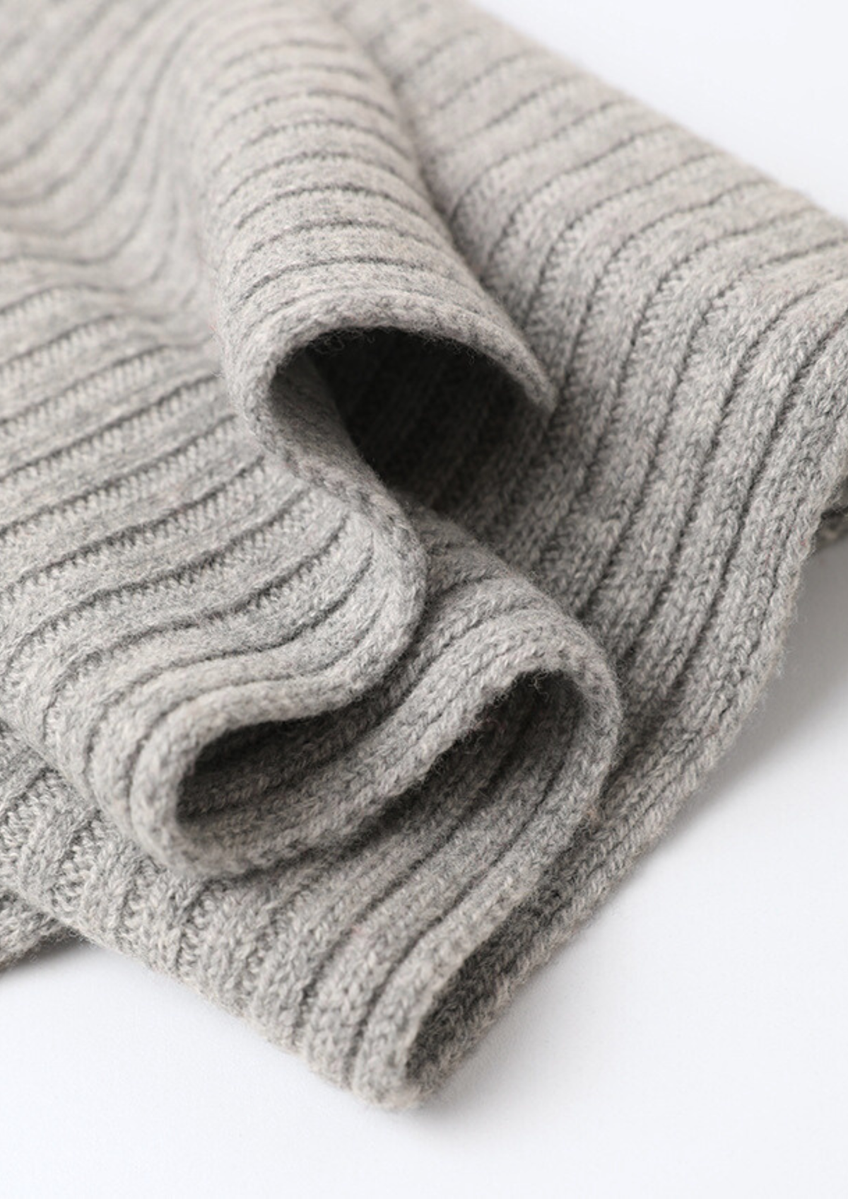 Pure Extra-Fine Merino Wool Wintertime Essentials - Light Gray | Arventti