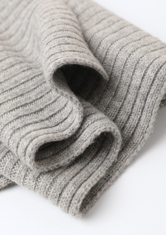 Pure Extra-Fine Merino Wool Wintertime Essentials - Light Gray | Arventti