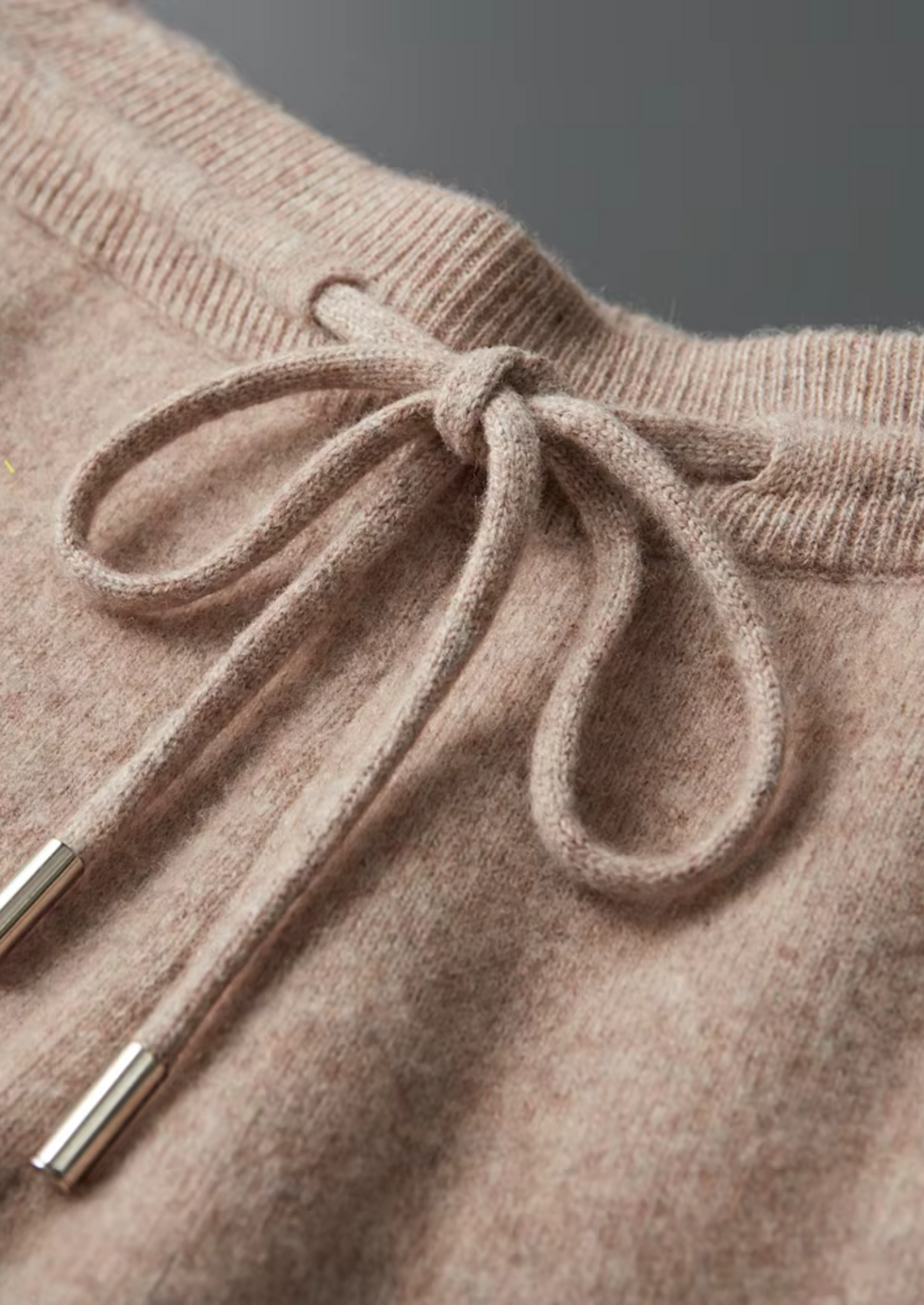 Pure Extra-Fine Merino Wool Beige Savro Set | Arventti