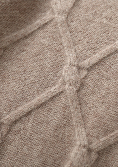 Pure Extra-Fine Merino Wool Cable Crewneck | Arventti