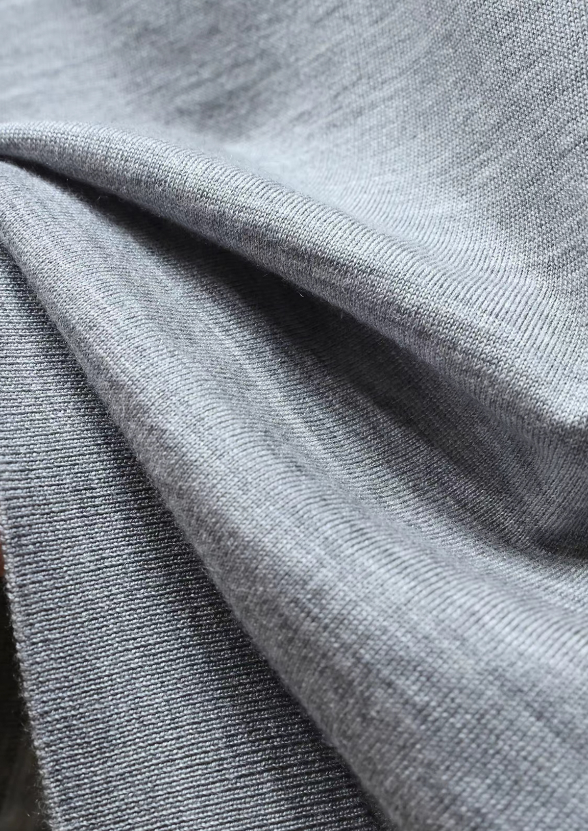 Ellis Light Gray Lightweight Polo Shirt | Arventti