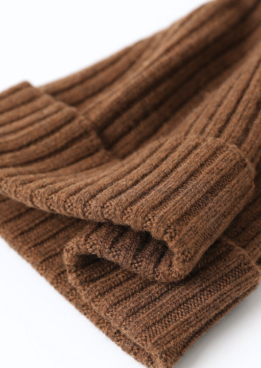 Pure Extra-Fine Merino Wool Wintertime Essentials - Coffee | Arventti