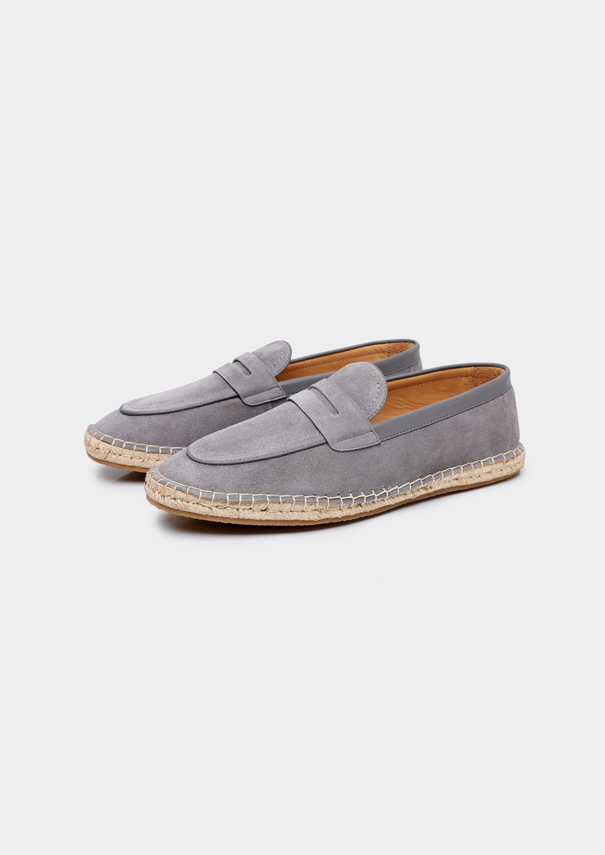 Penny Seaside Espadrilles - Light Gray | Arventti