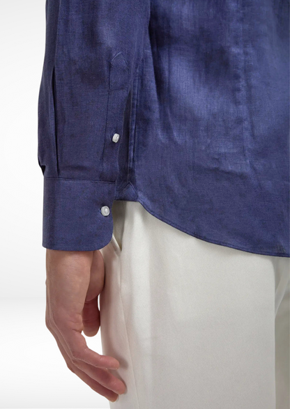 Portofino Coastal Shirt - Blue | Arventti