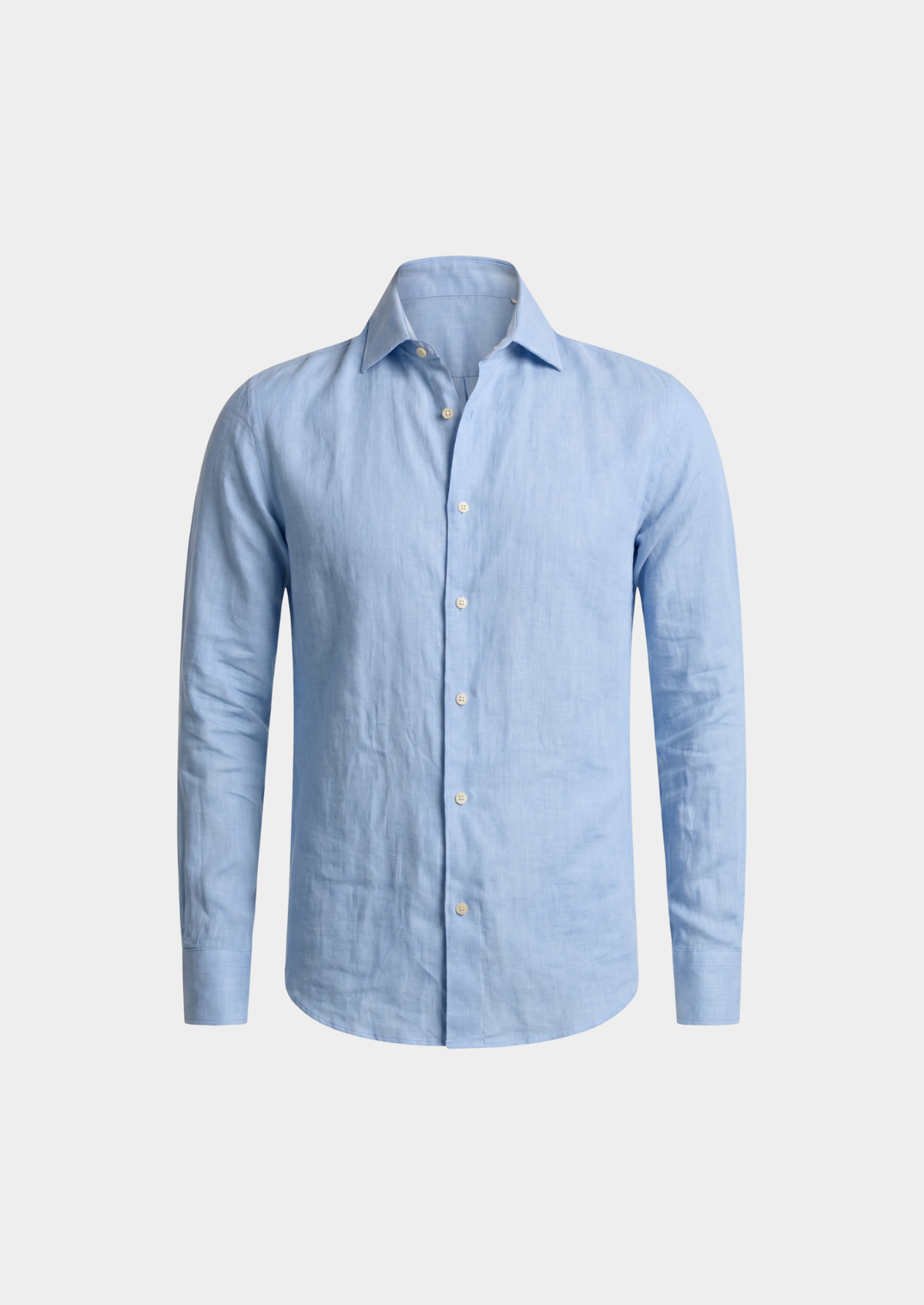 Portofino Coastal Shirt - Light Blue | Arventti