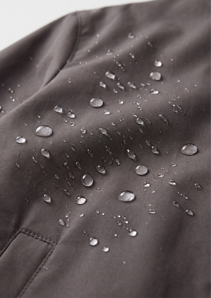 Fog Gray Technical Windbreaker Jacket | Arventti