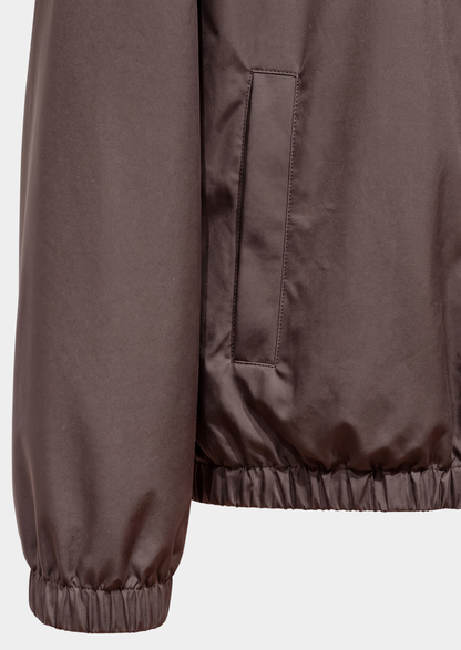 Coffee Technical Windbreaker Jacket | Arventti