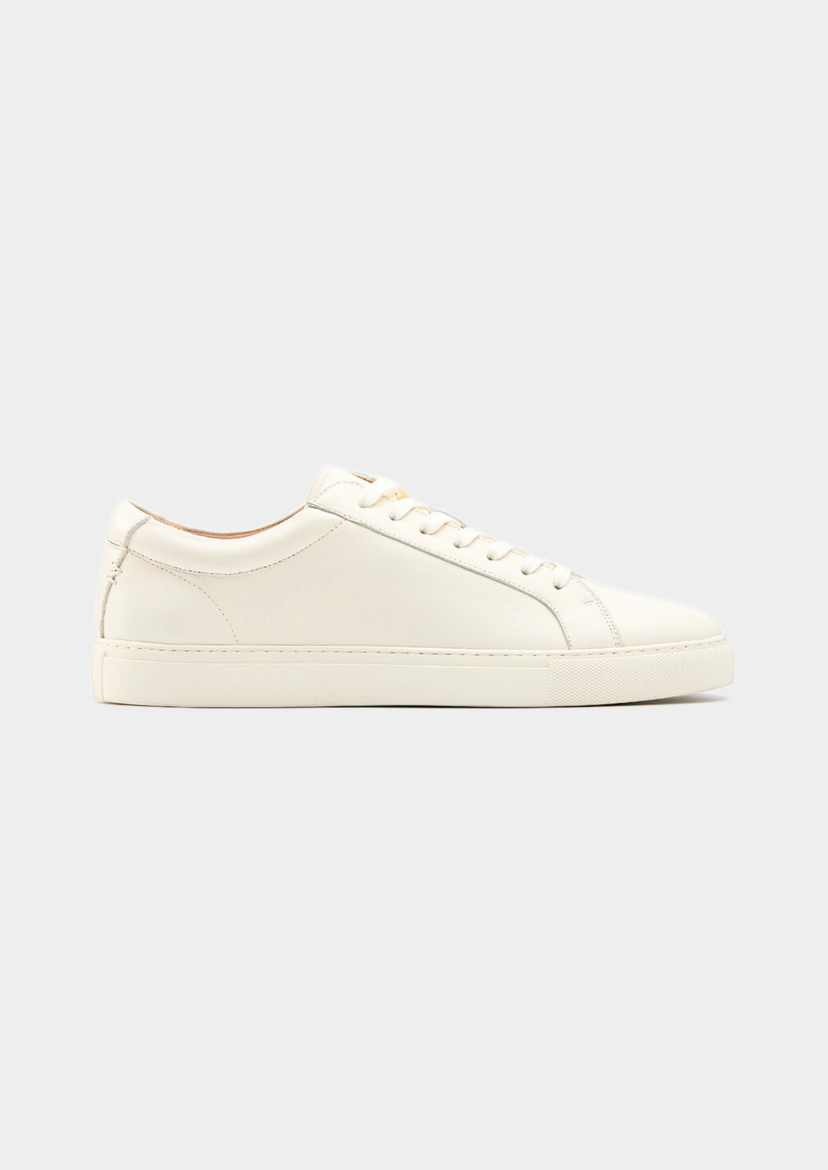 Ivory Essential Leather Sneaker | Arventti