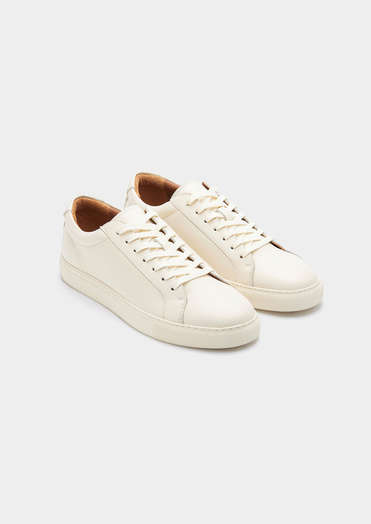 Ivory Essential Leather Sneaker | Arventti