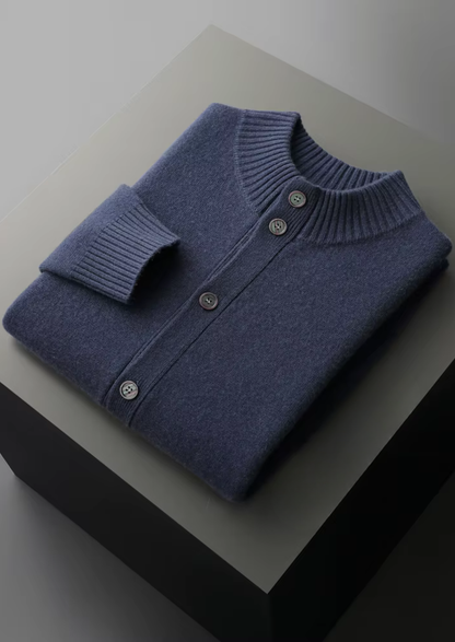Premium Cashmere Button Cardigan | Arventti