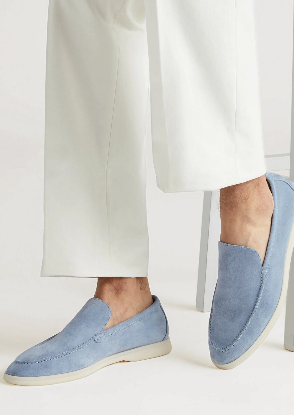 Marina Loafers - Baby Blue | Arventti
