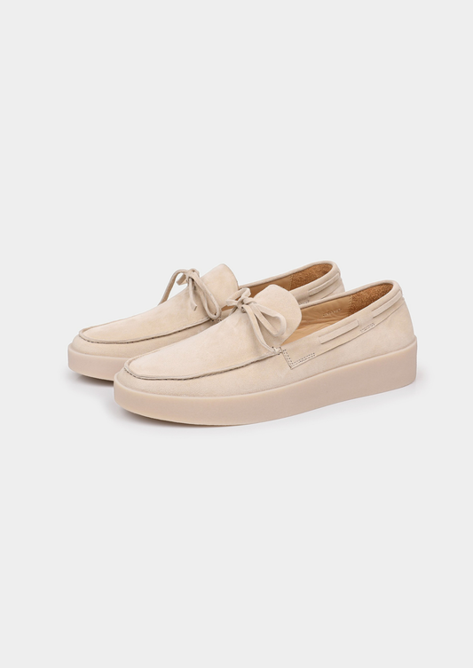 Ivory Boat Loafers | Arventti