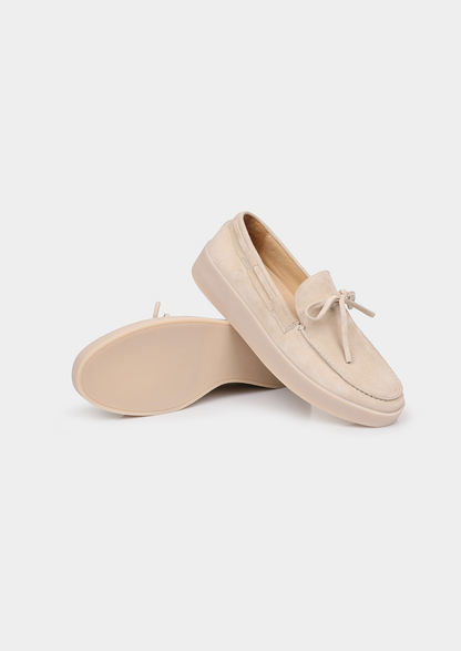 Ivory Boat Loafers | Arventti