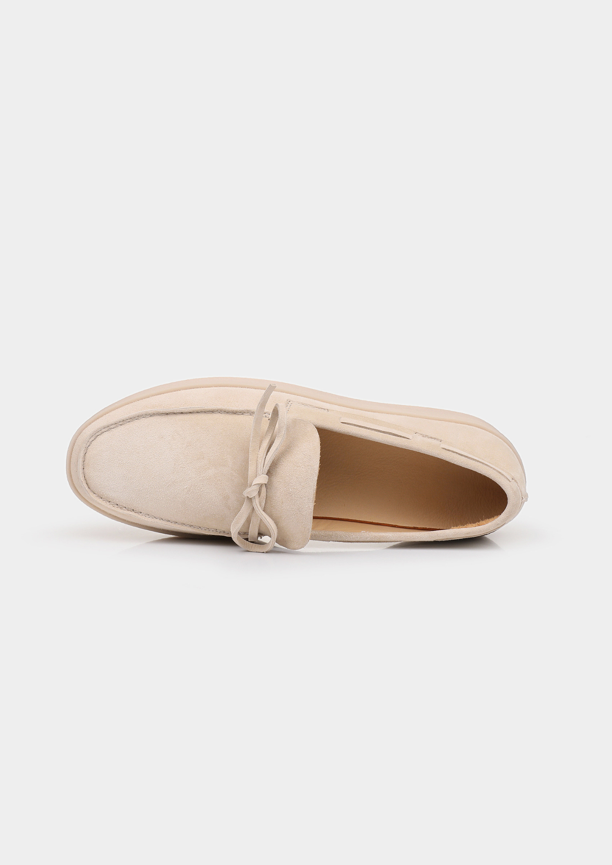 Ivory Boat Loafers | Arventti