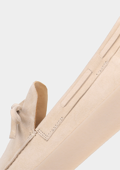 Ivory Boat Loafers | Arventti