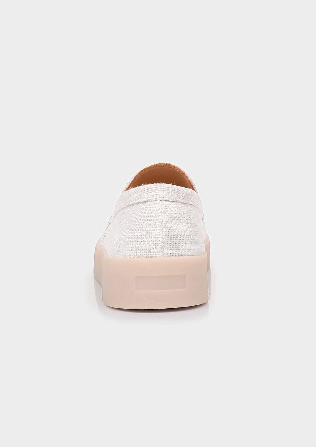 White Linen City Loafers | Arventti