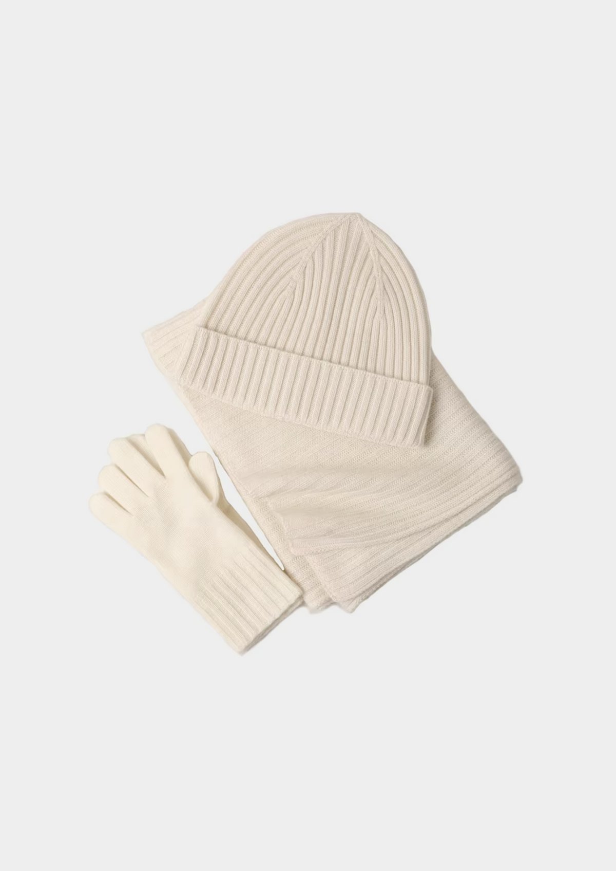 Pure Extra-Fine Merino Wool Wintertime Essentials - Ivory | Arventti