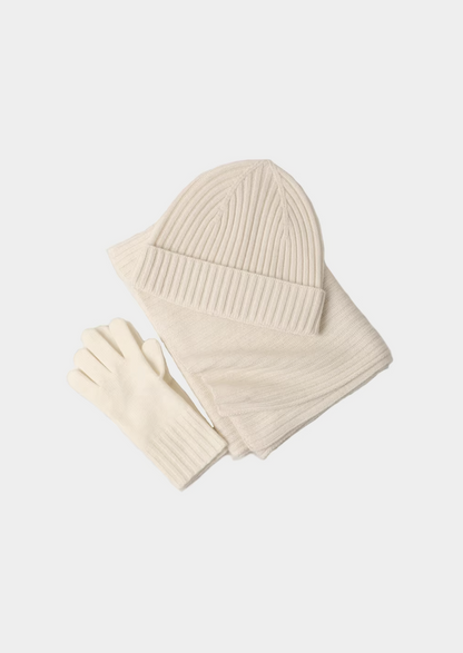 Pure Extra-Fine Merino Wool Wintertime Essentials - Ivory | Arventti