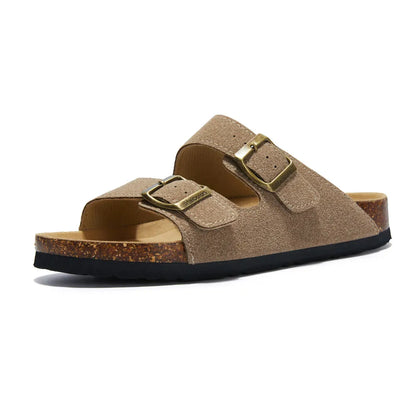 Maibulun Suede Arizona Sandals - Sand | Arventti