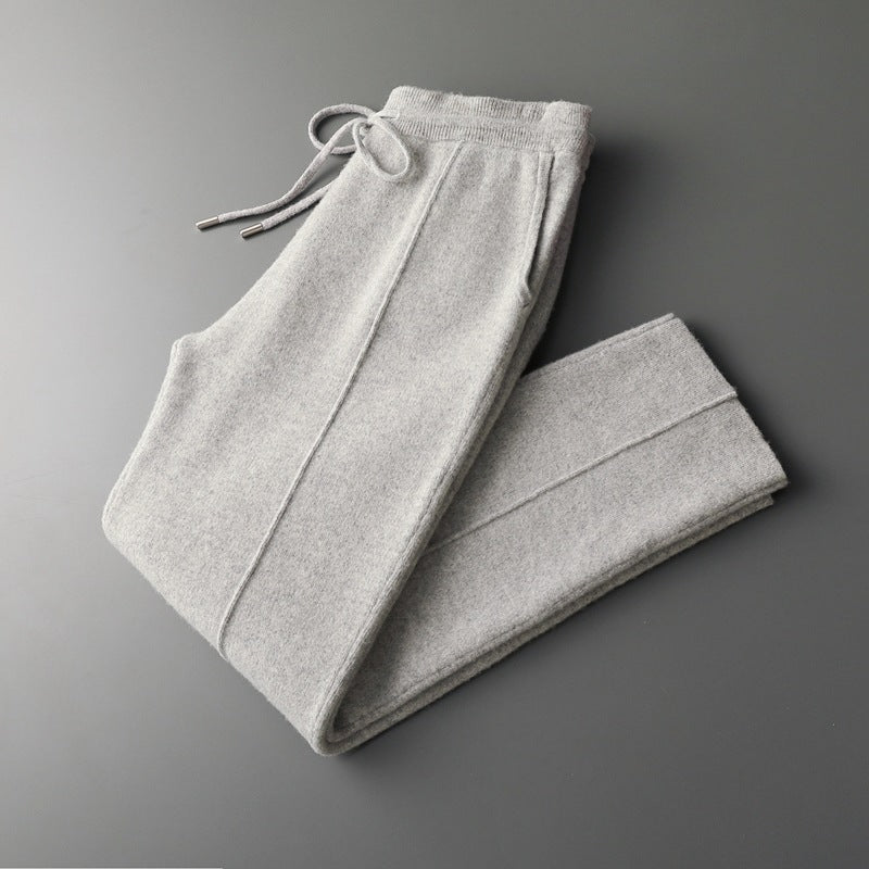 Pure Extra-Fine Merino Wool Leisure Trousers | Arventti