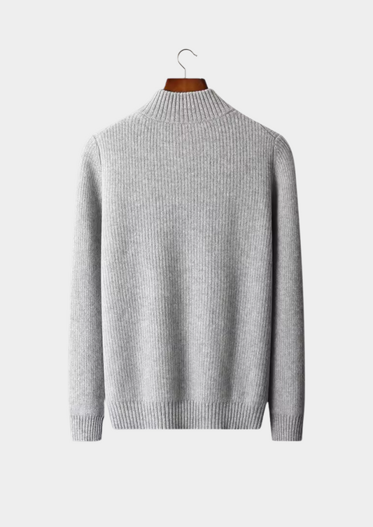 Pure Extra-Fine Merino Wool Ribbed Cardigan | Arventti