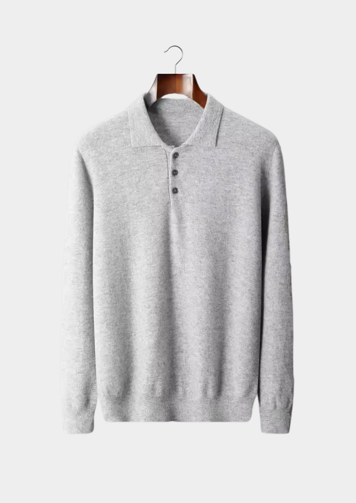Pure Extra-Fine Merino Wool Classic Sweater Polo | Arventti
