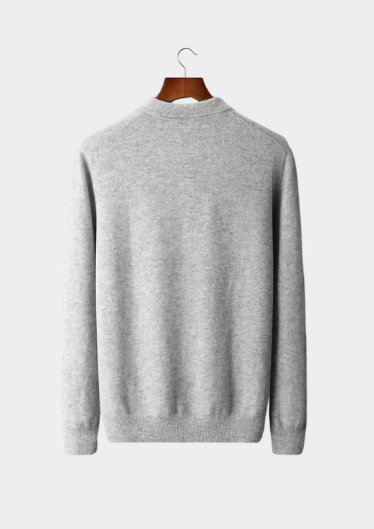 Pure Extra-Fine Merino Wool Classic Sweater Polo | Arventti