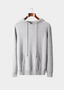 Pure Extra-Fine Merino Wool Leisure Hoodie