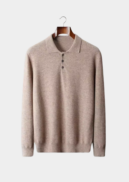 Pure Extra-Fine Merino Wool Classic Sweater Polo | Arventti